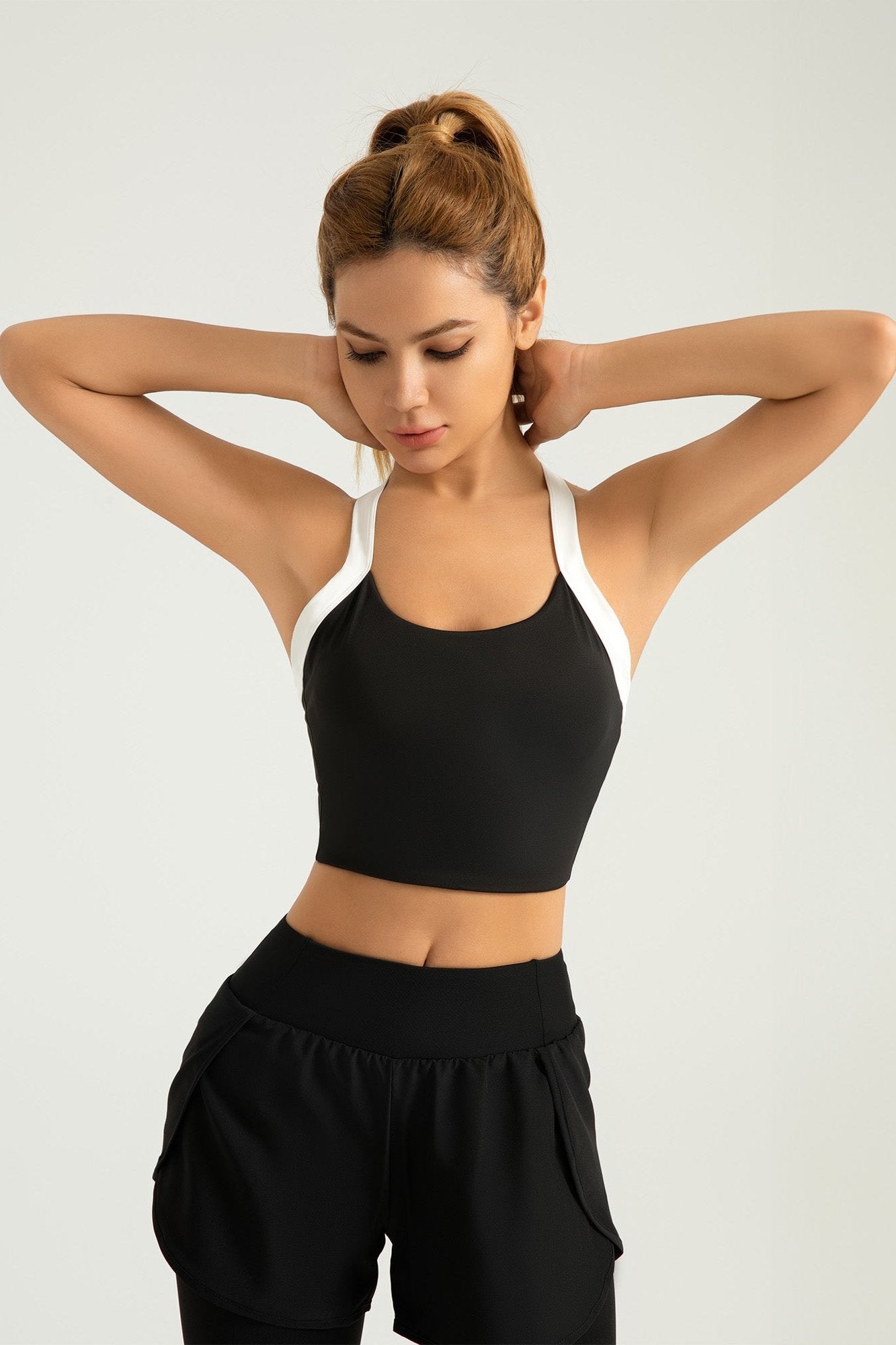 FlexiTech™ Color-Blocking Bra Mid Support