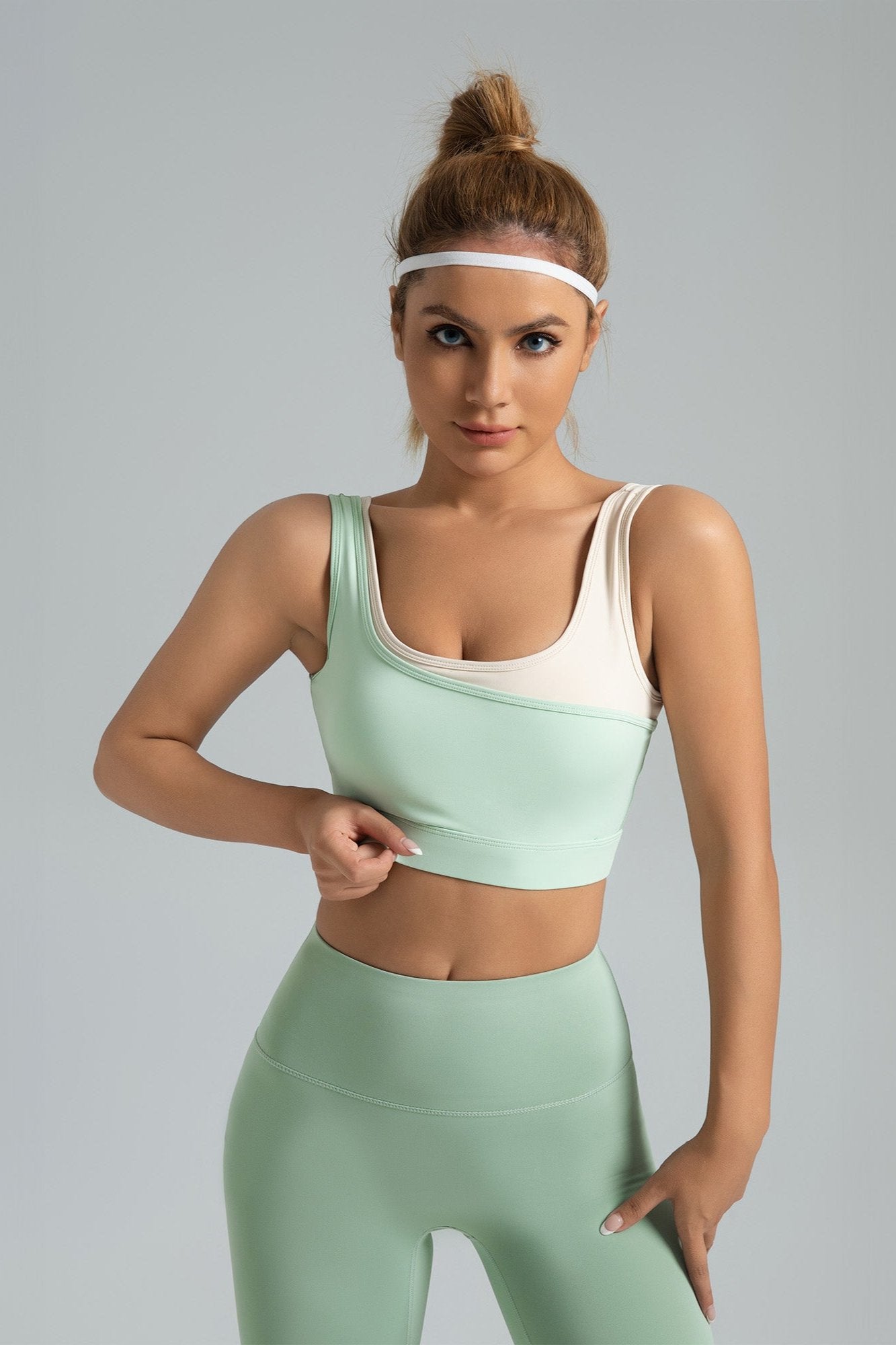 FlexiTech™ Color-Blocking Bra Light Support