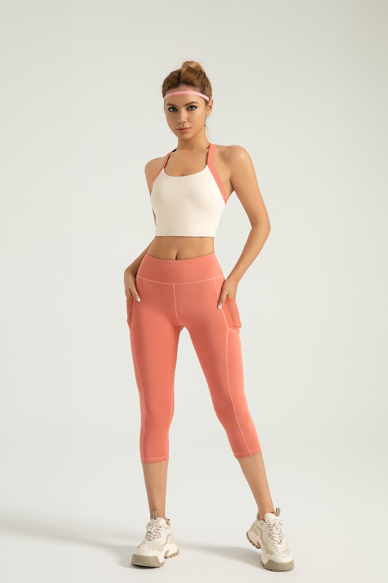 FlexiTech™ Color-Blocking Bra Mid Support