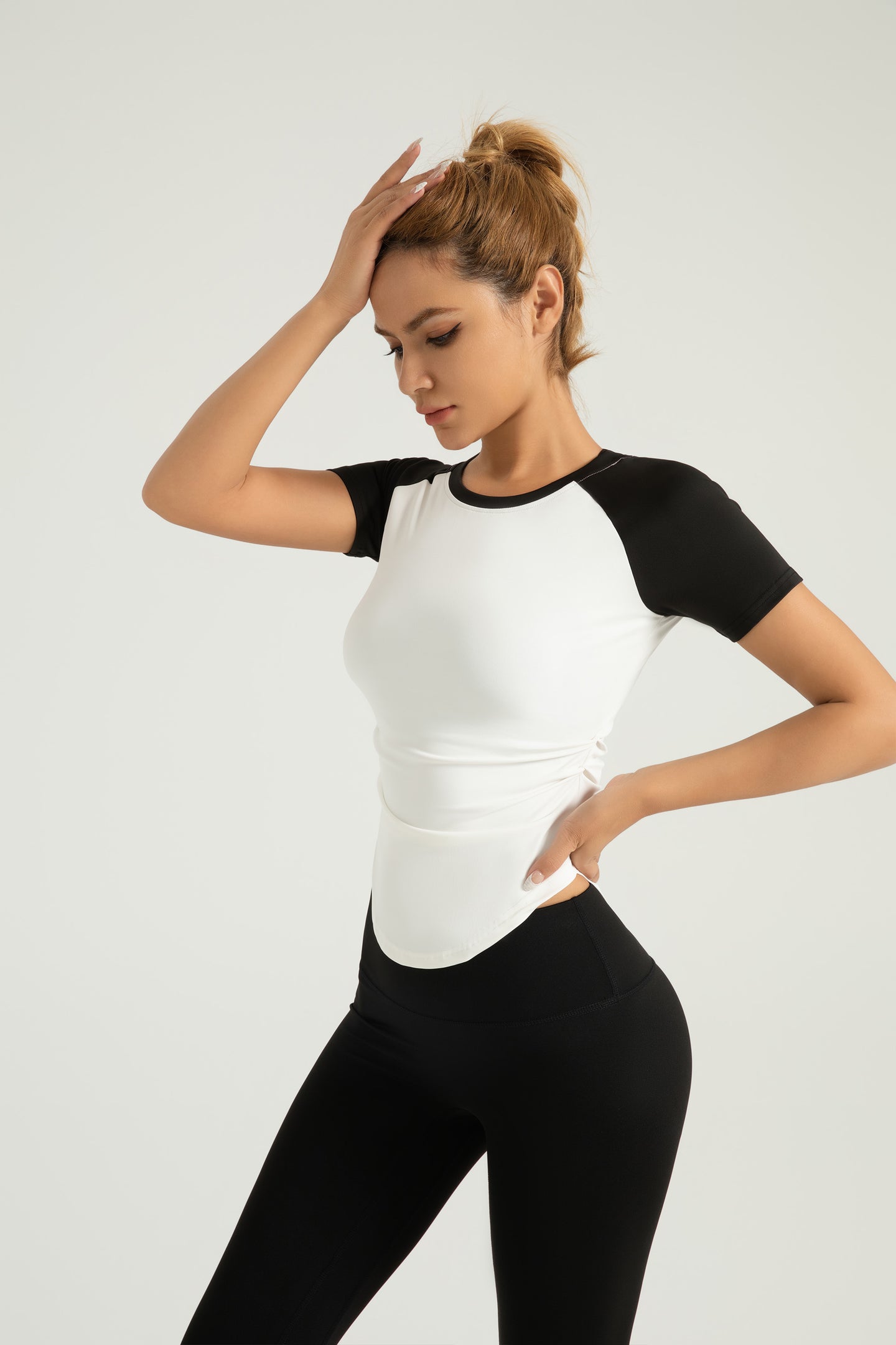 FlexiTech™ Athletic Raglan Sleeve Workout Top