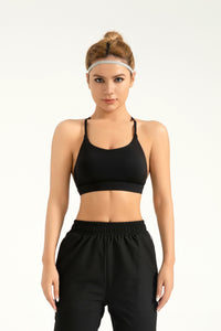 FlexiTech™ Strappy Back Sports Bra Lightweight