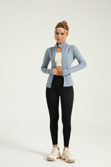 FlexiTech™ Slim-Fit Athletic Zip-Up Jacket