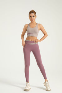 FlexiTech™ Color-Blocking High Waisted Leggings